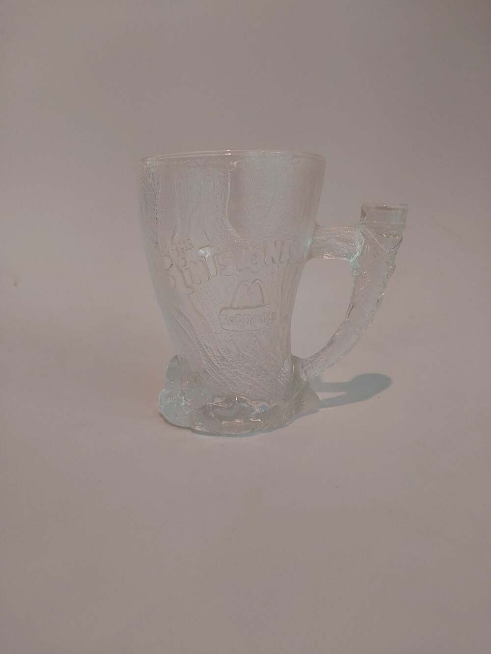 McDonald's The Flintstones Mammoth Glass Mug set of 2
